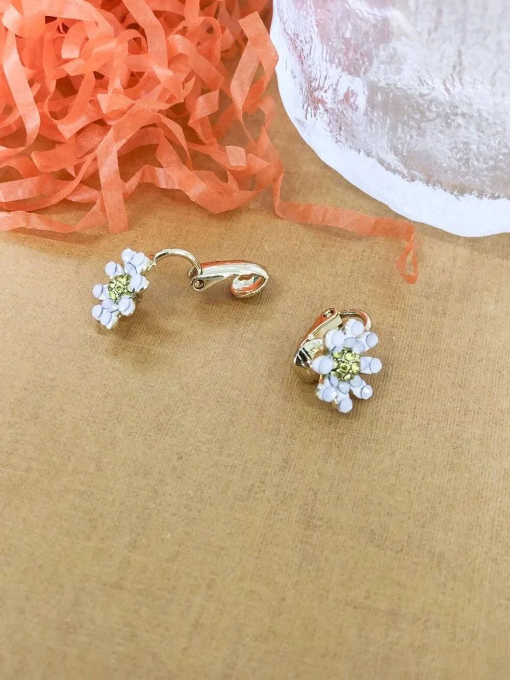 Kate Spade Gold Ear Clip Earrings in
